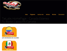 Tablet Screenshot of canadaestereo.com